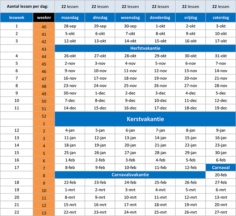 2026-2027 lesdata wintertraining
